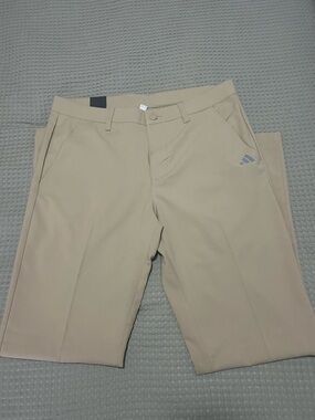 Men’s Tan Adidas Golf Pants